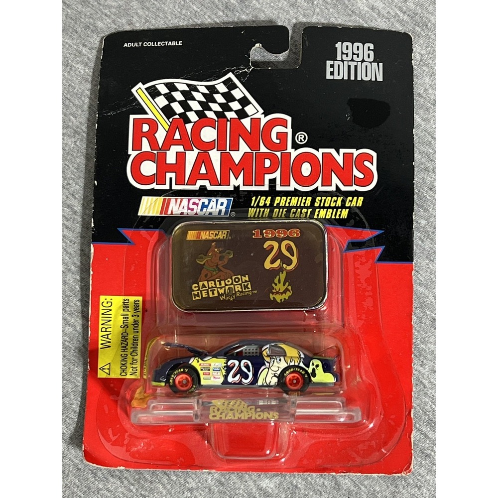 Vintage Racing Champions 1/64 NASCAR Scooby-Doo #29 1996 Die Cast Wacky Racing